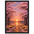 Premium Matte Paper Wooden Framed Poster