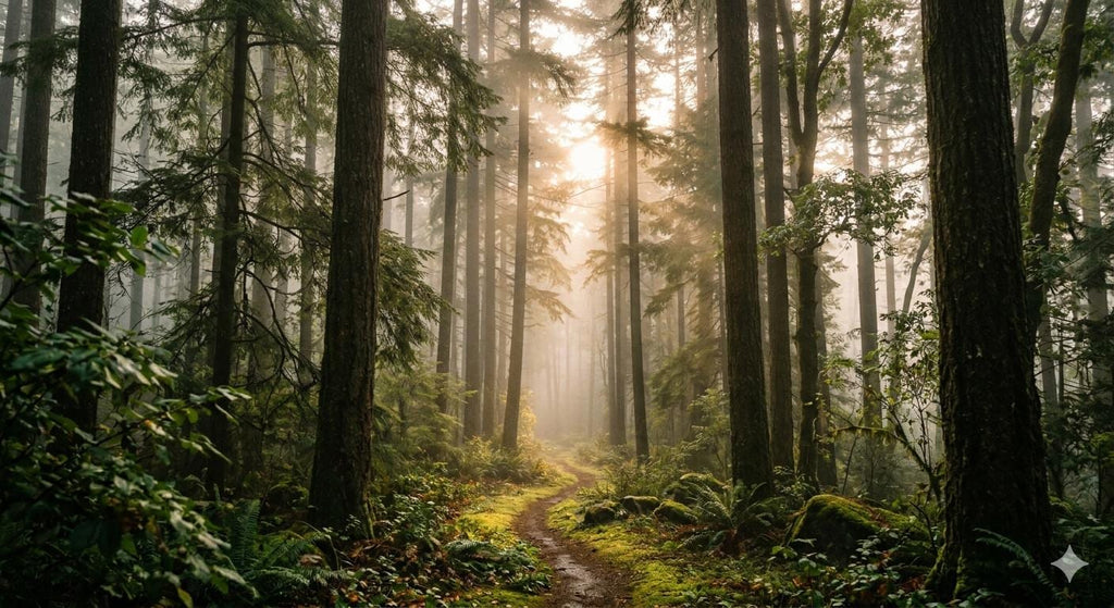 Serene Forest Trees Art Download