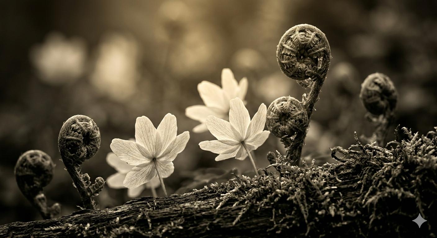 Serene forest art download
